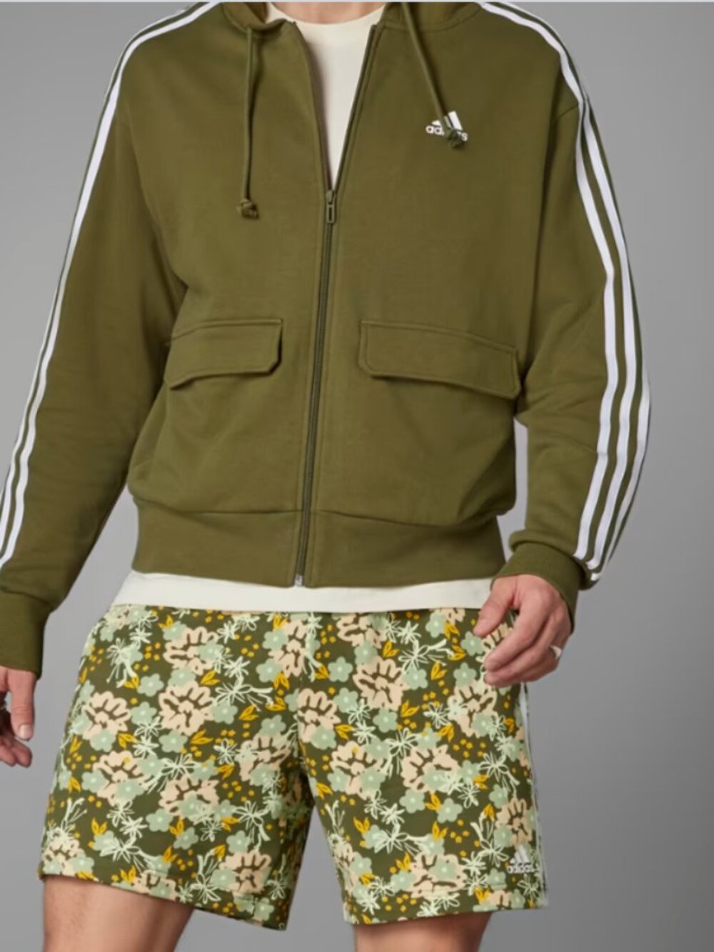 Adidas Grow Positivity floral short - medium